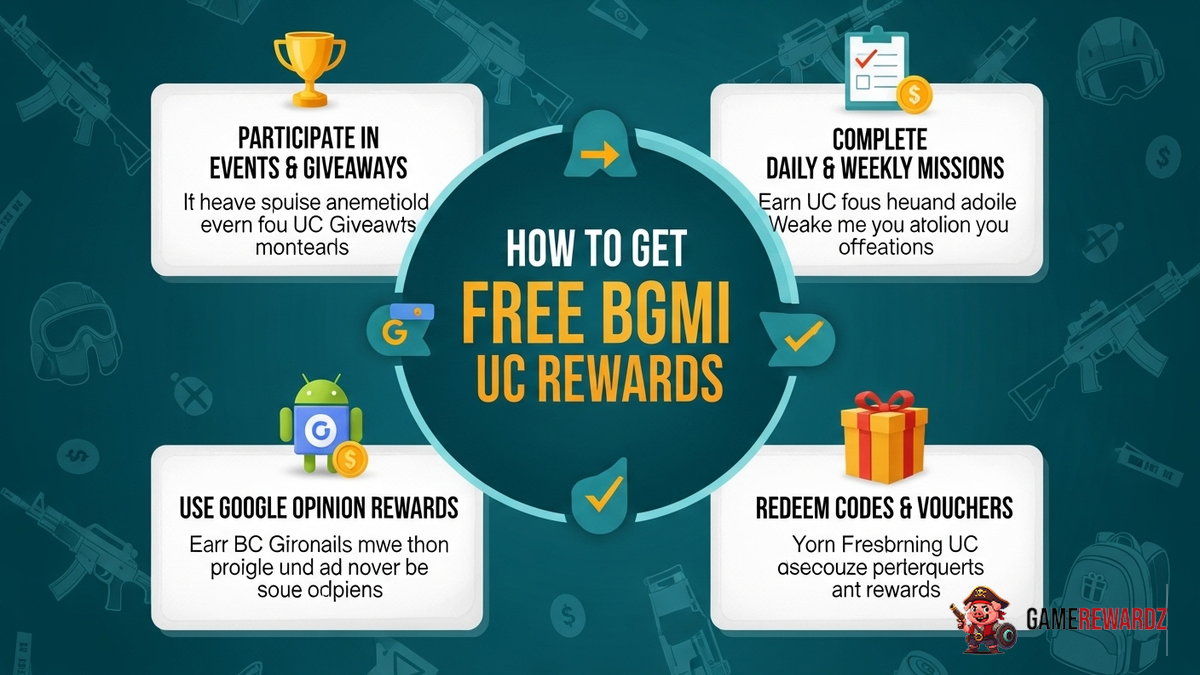 How to Get Free BGMI UC Rewards